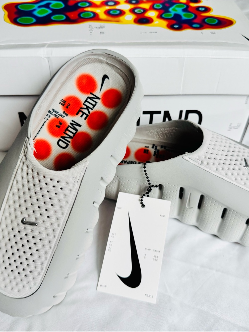 Nike Mind 001 light smoke grey W7/M6